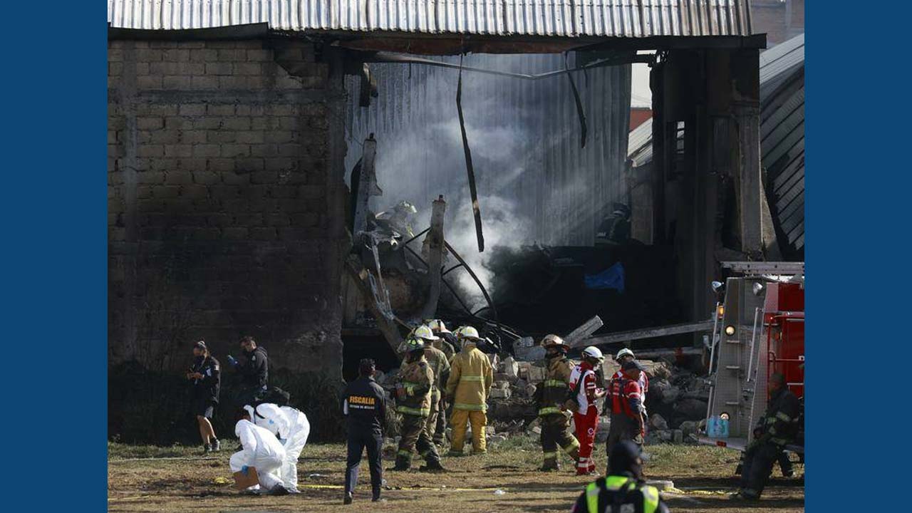 Plane Crash In Mexico