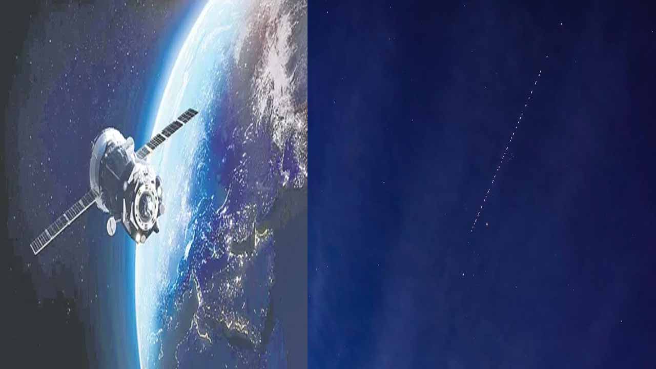 Starlink collapsing...satellite fragments hurtling towards Earth!