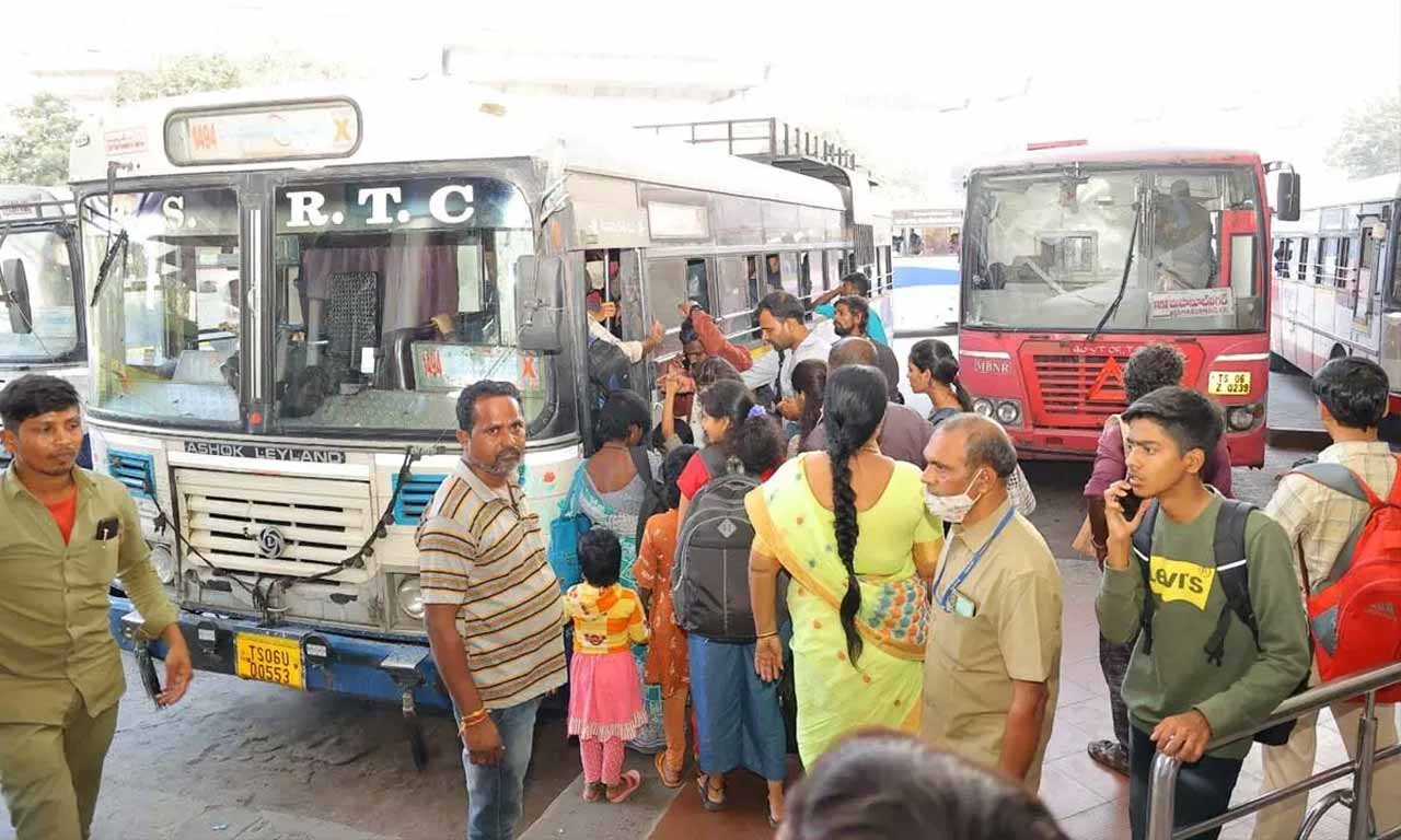 Tsrtc Sankranthi Buses