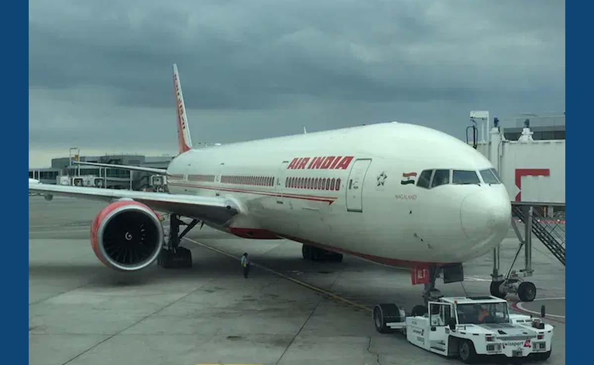 Air India Boeing 777 Retun