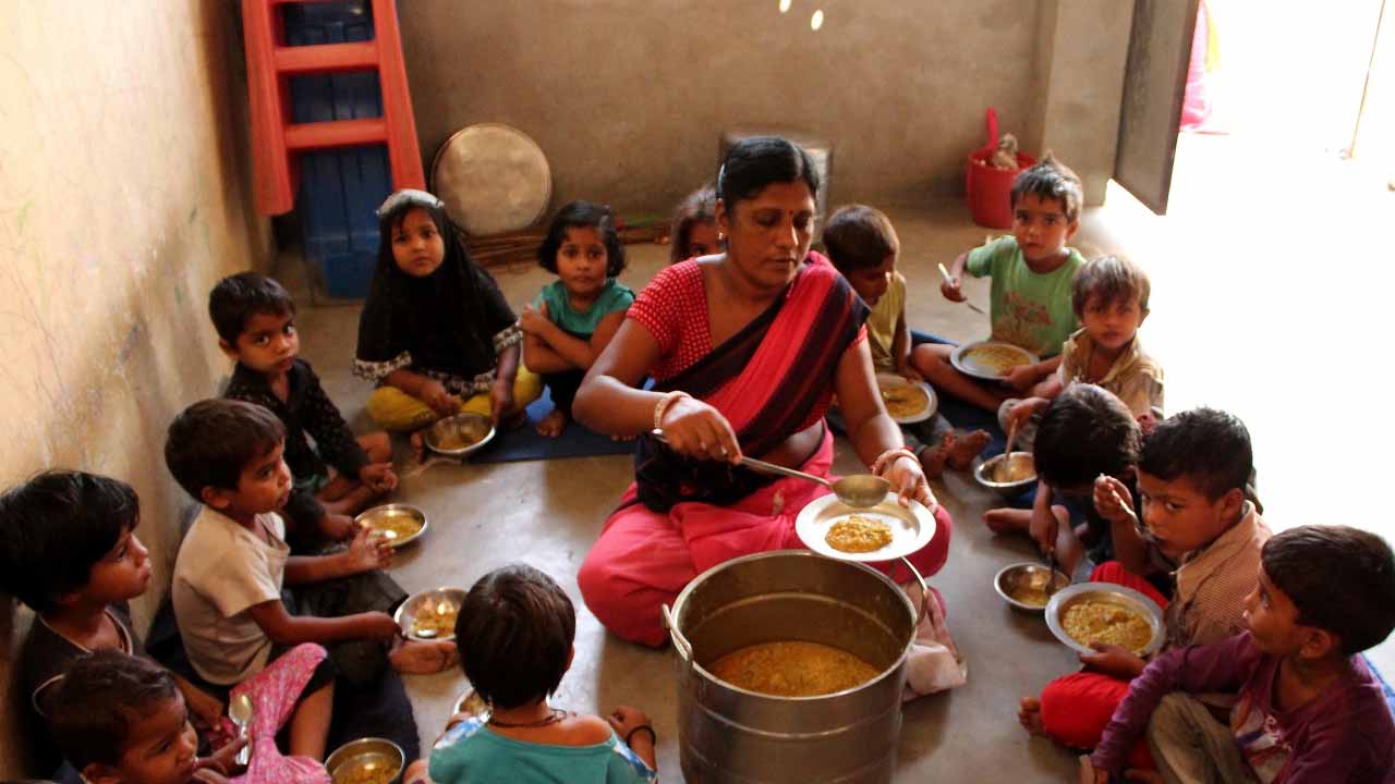 Anganwadi Centre Breakfast