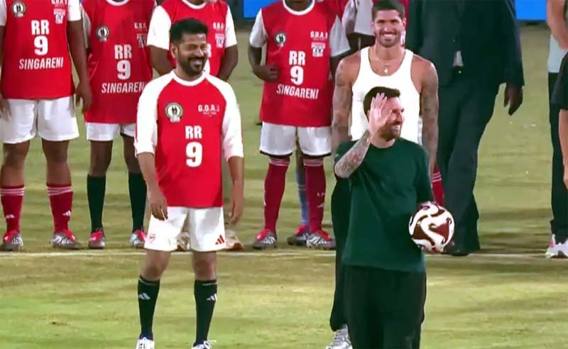 Cm Revanth Messi