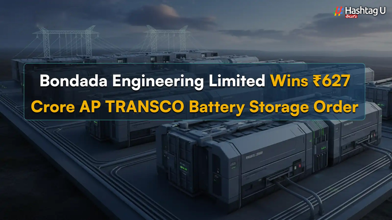 Bondada Engineering Wins ₹627 Cr APTRANSCO BESS Order