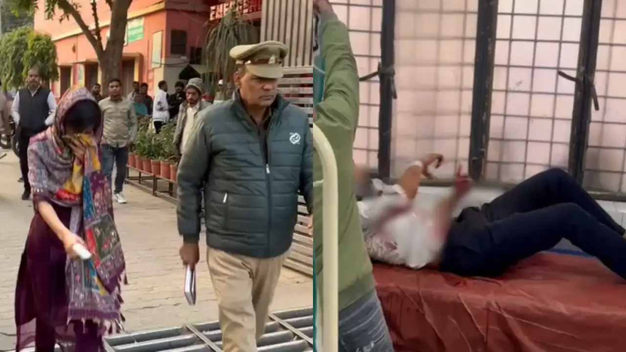 Girlfriend Aacks Boyfriend