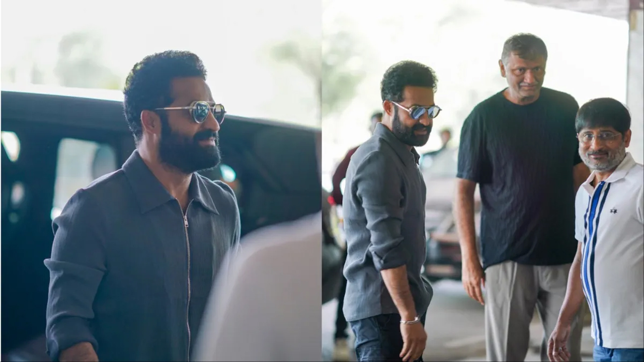 NTR Dragon shooting Hyderabad