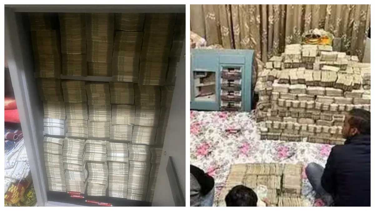 బీరువా నిండా రూ.500 నోట్ల కట్టలు చూసి షాకైన ఈడీ అధికారులు