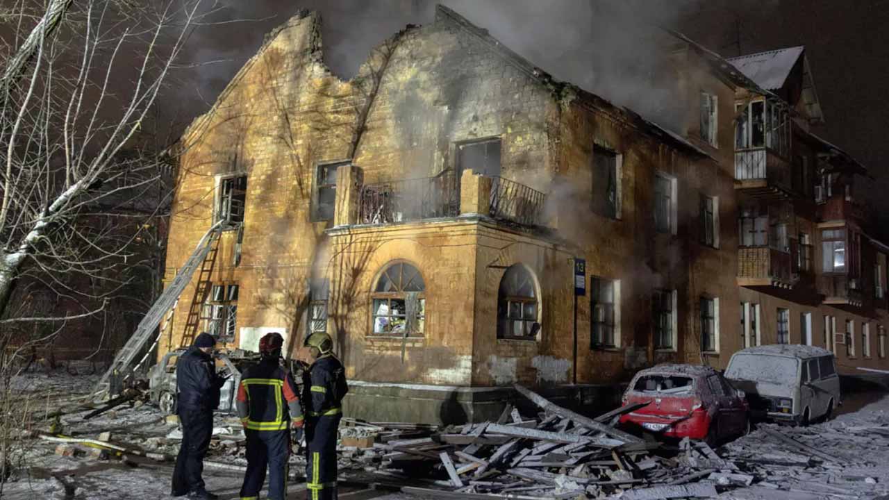 Russia launches missiles and drones into Ukraine