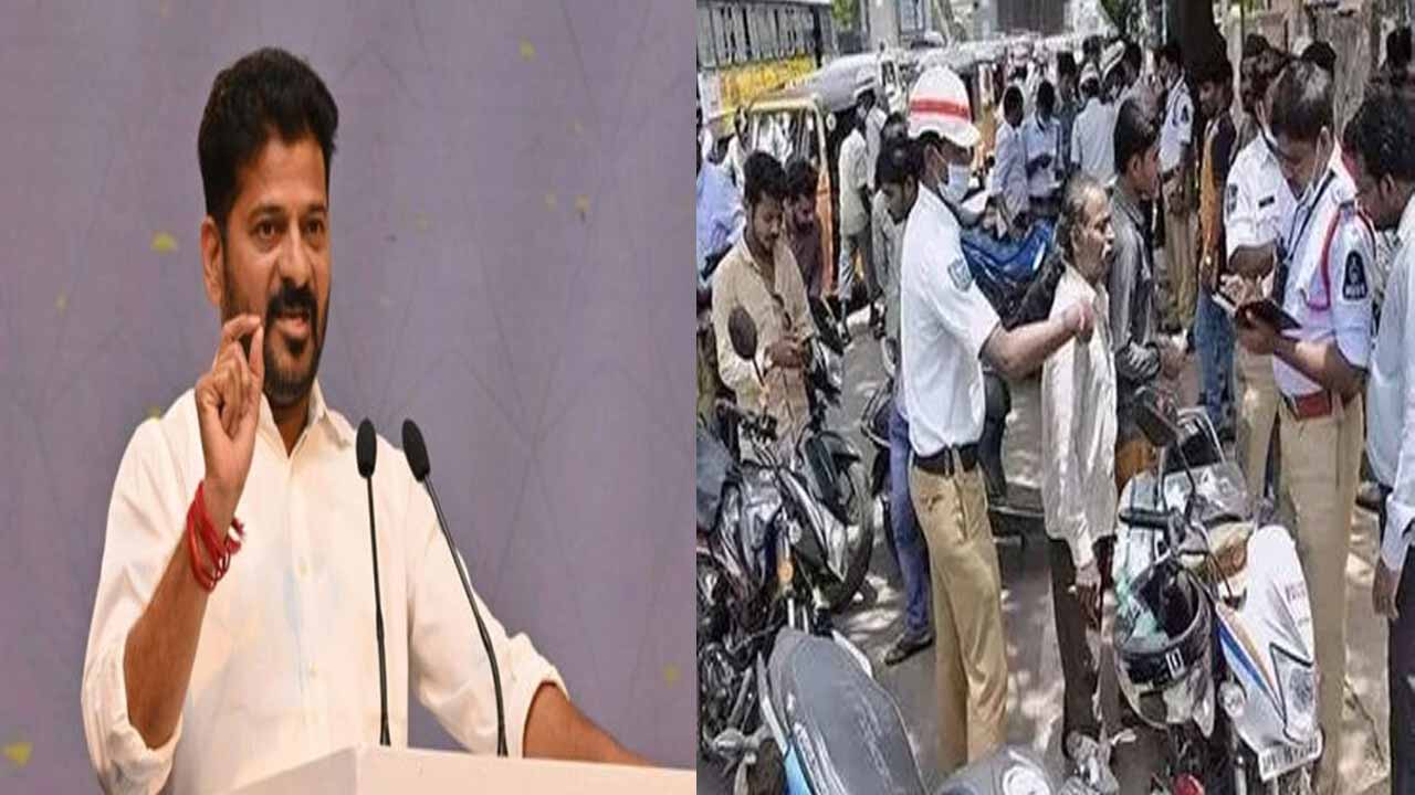 There should be a system where money is automatically deducted if a challan is issued: CM Revanth Reddy