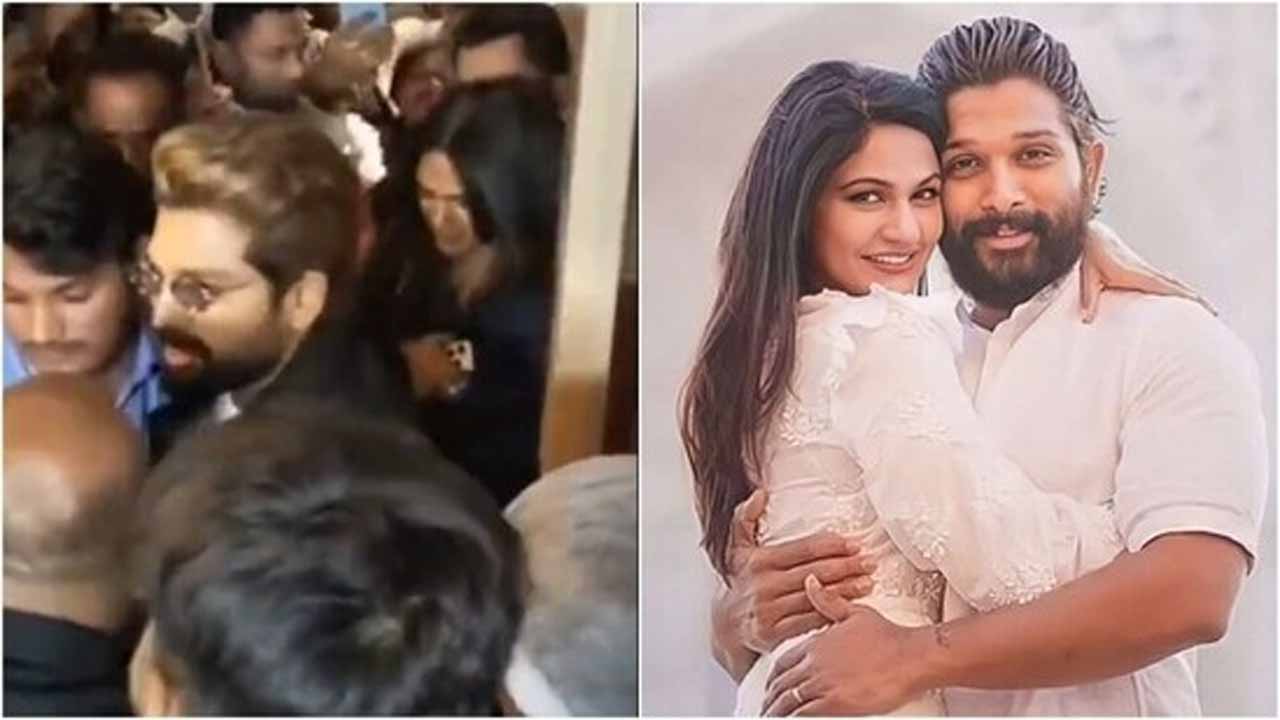 Allu Arjun, Sneha Reddy Hit