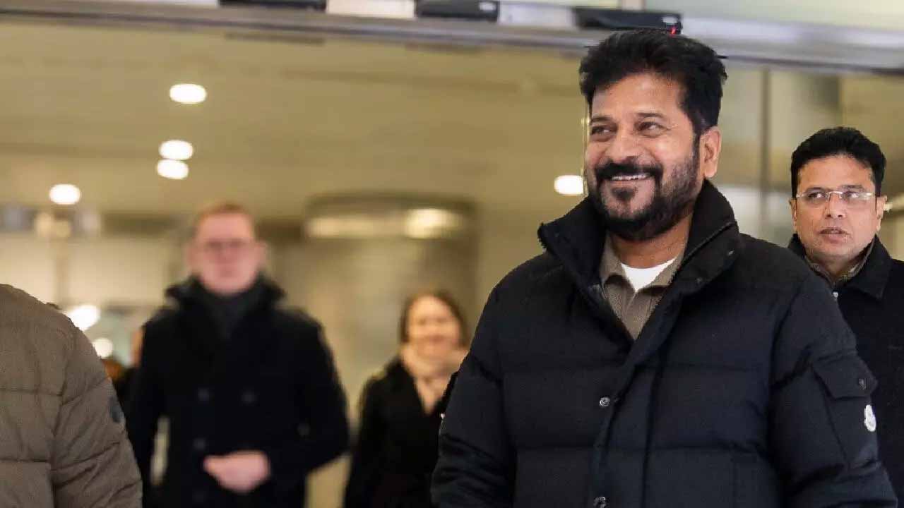 Cm Revanth Davos Tour Jan 1