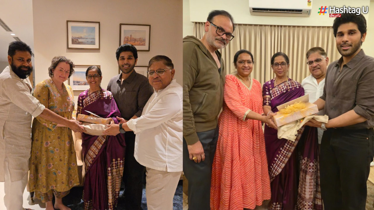 Allu Sirish invites Pawan Kalyan and Naga Babu