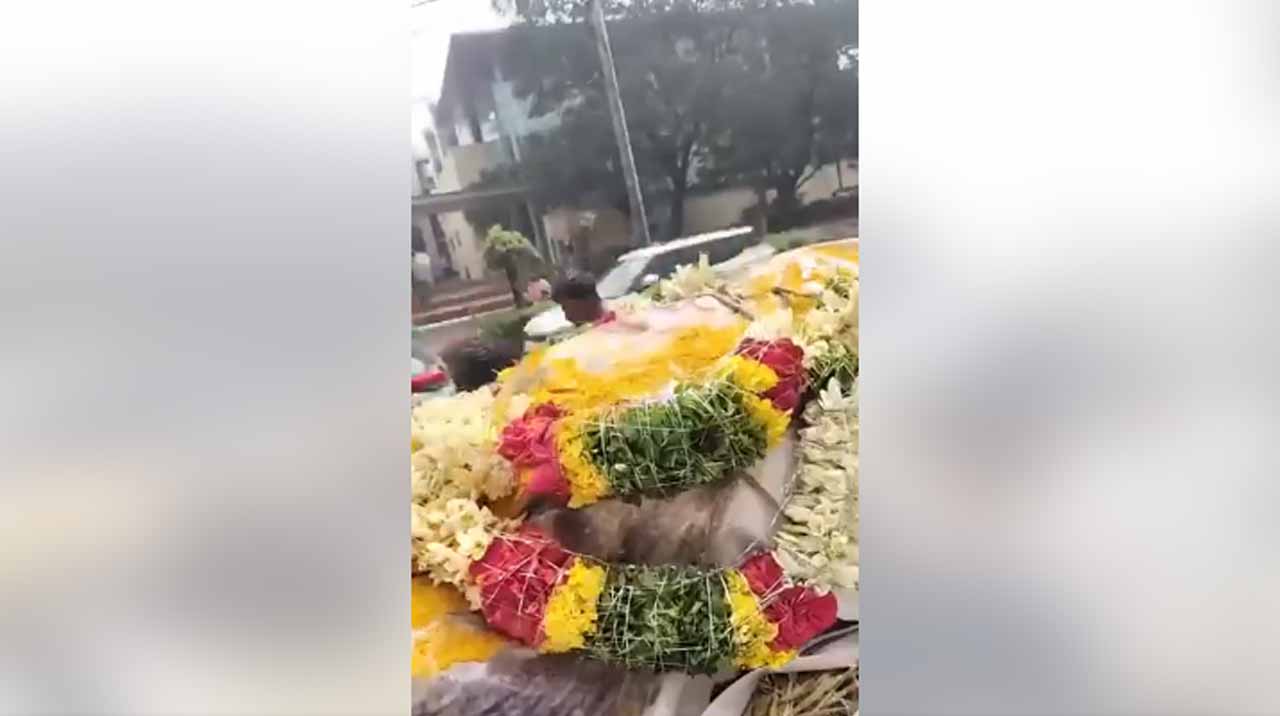 Ambati Rambabu's Funeral