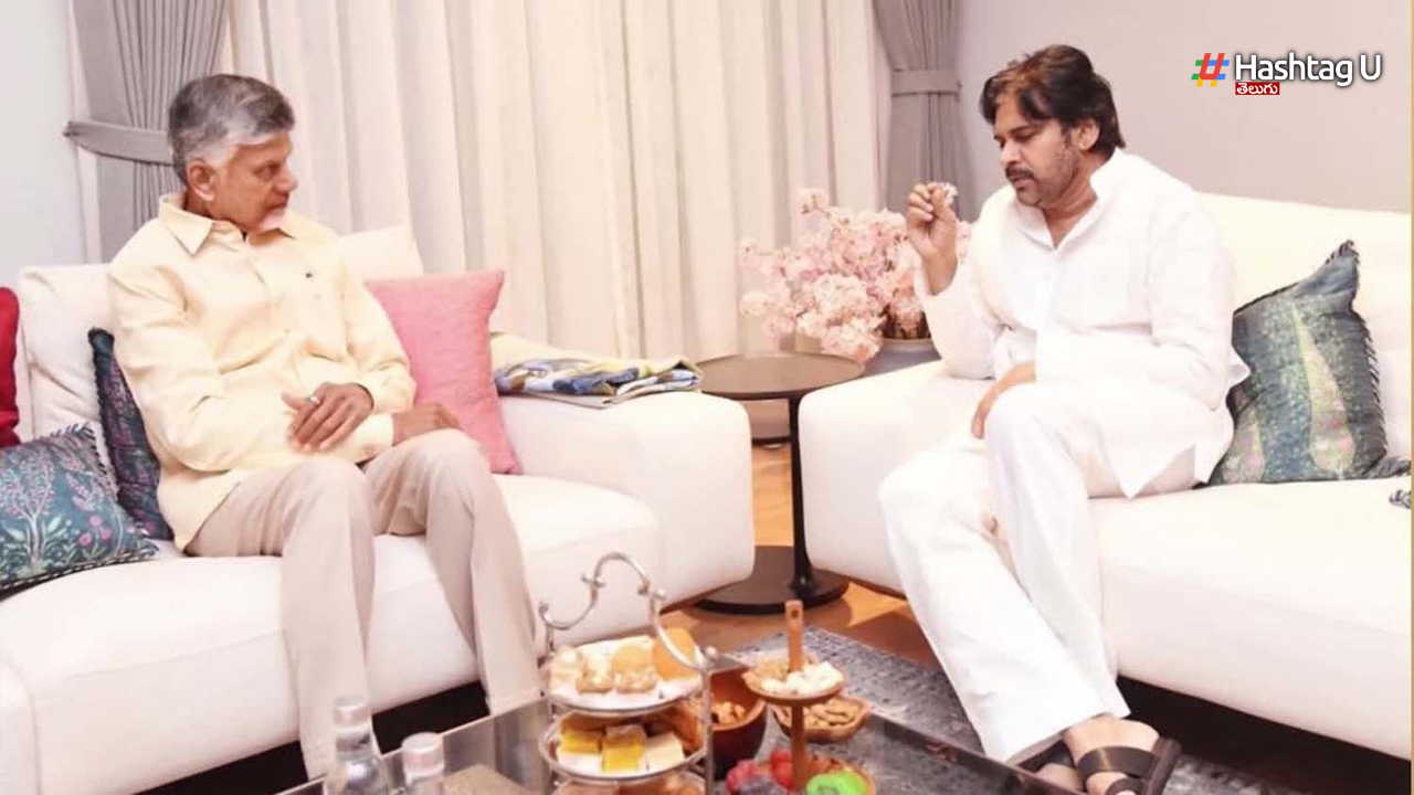 Deputy CM Pawan Kalyan Meets CM Chandrababu Naidu