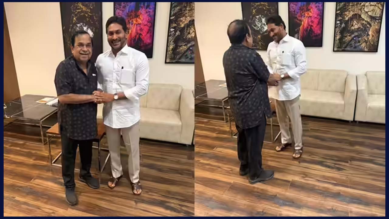 జగన్ తో బ్రహ్మి..పార్టీ శ్రేణుల్లో ఆనందం