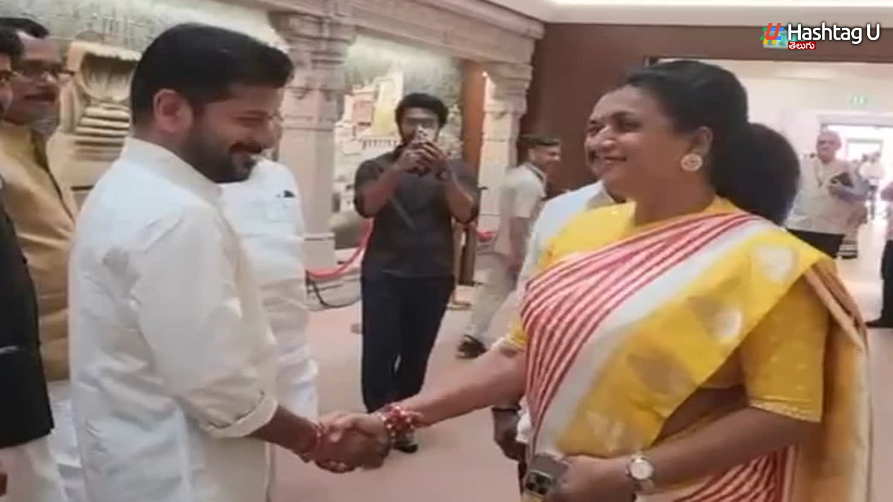 CM Revanth Reddy Meets Roja in Delhi
