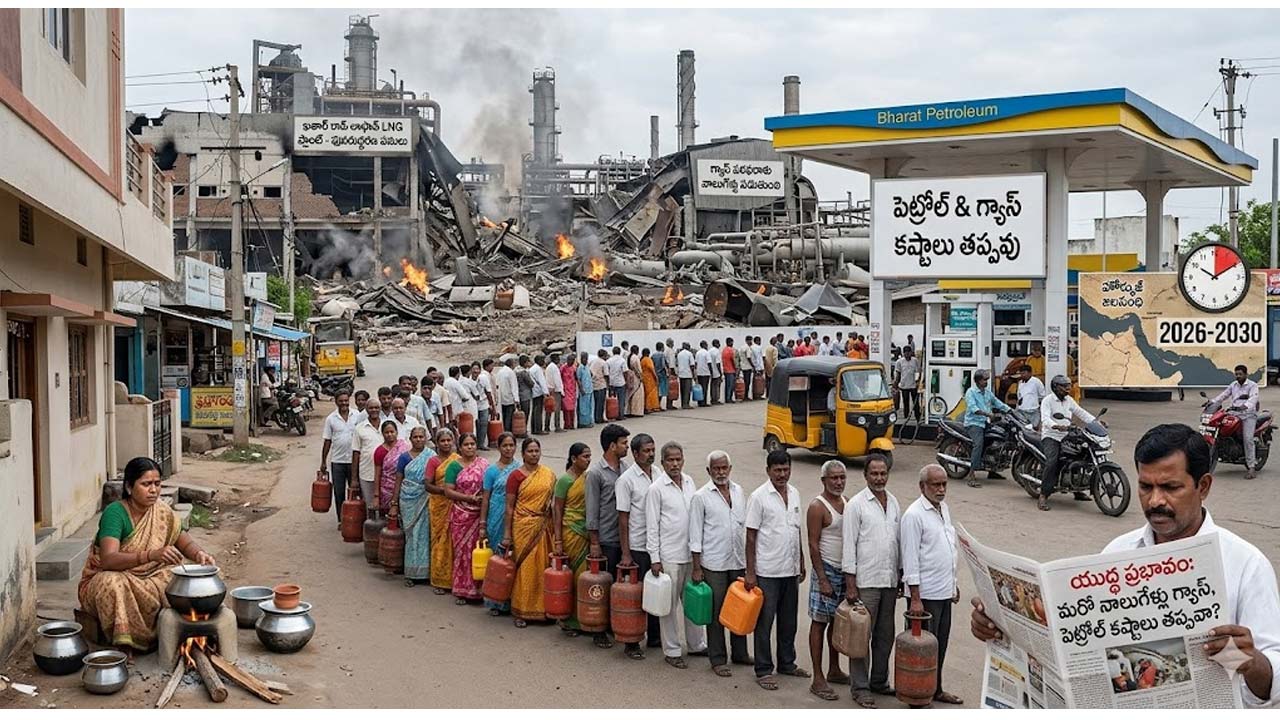 War Effect : మరో నాలుగేళ్లు గ్యాస్ , పెట్రోల్ కష్టాలు తప్పవా ?