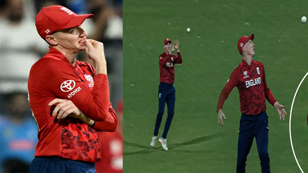 Harry Brook dropped an easy catch