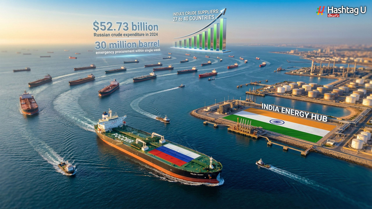 Russian oil: గుడ్ న్యూస్.. రష్యా నుండి భారత్‌కు 60 మిలియన్ బ్యారెళ్ల చమురు…
