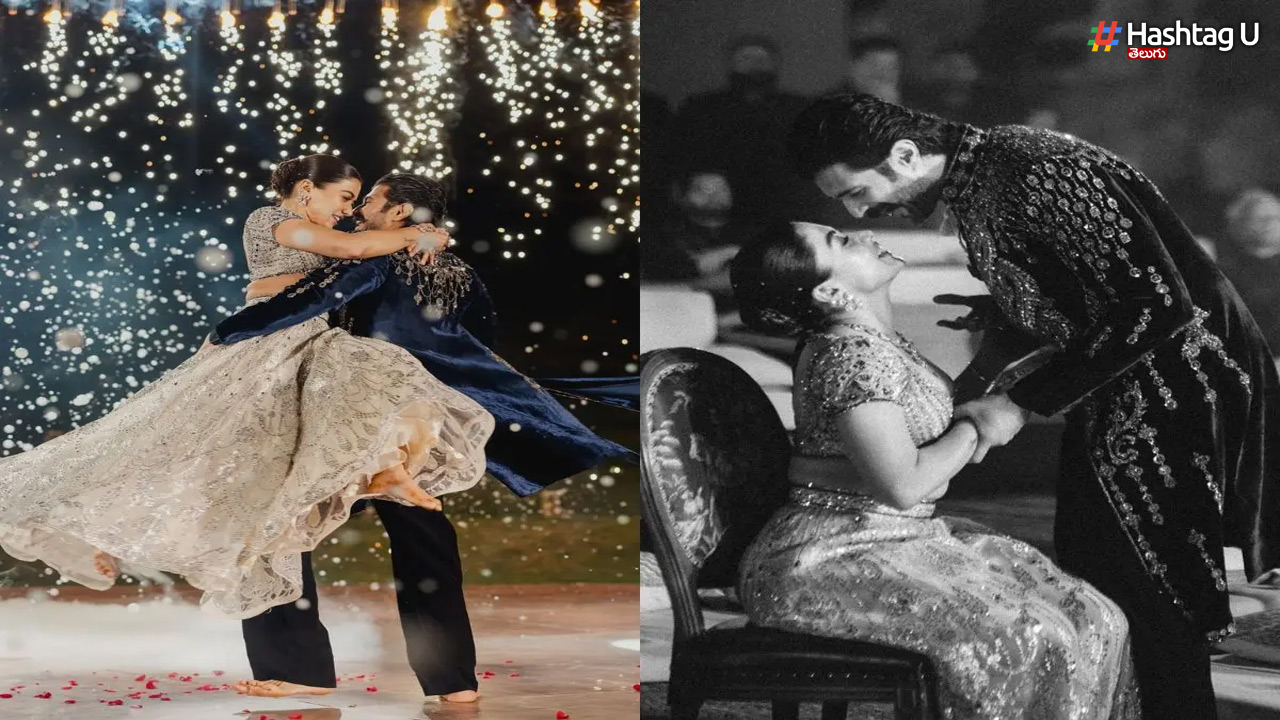 Vijay Rashmika Sangeet ceremony