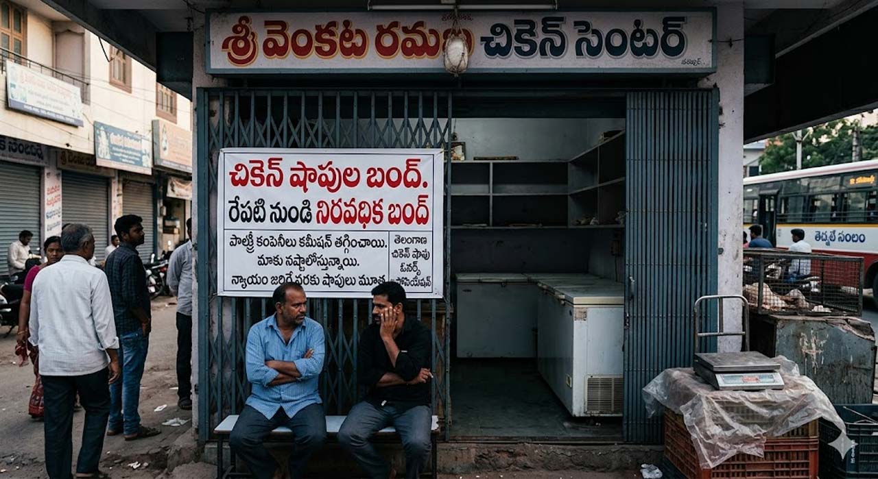 Chicken Shop : నాన్ వెజ్ ప్రియులకు షాకింగ్ న్యూస్.. రేపటి నుంచి చికెన్ షాపులు బంద్