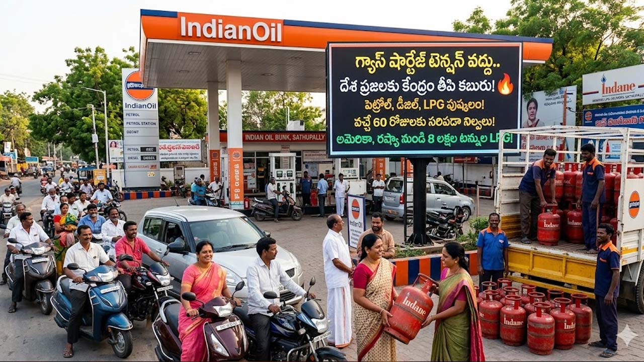 Gas Shortage : దేశ ప్రజలకు మరో తీపి కబురు తెలిపిన కేంద్రం