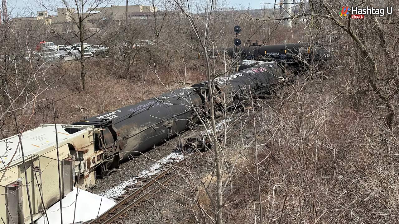 Goods Train Derailment