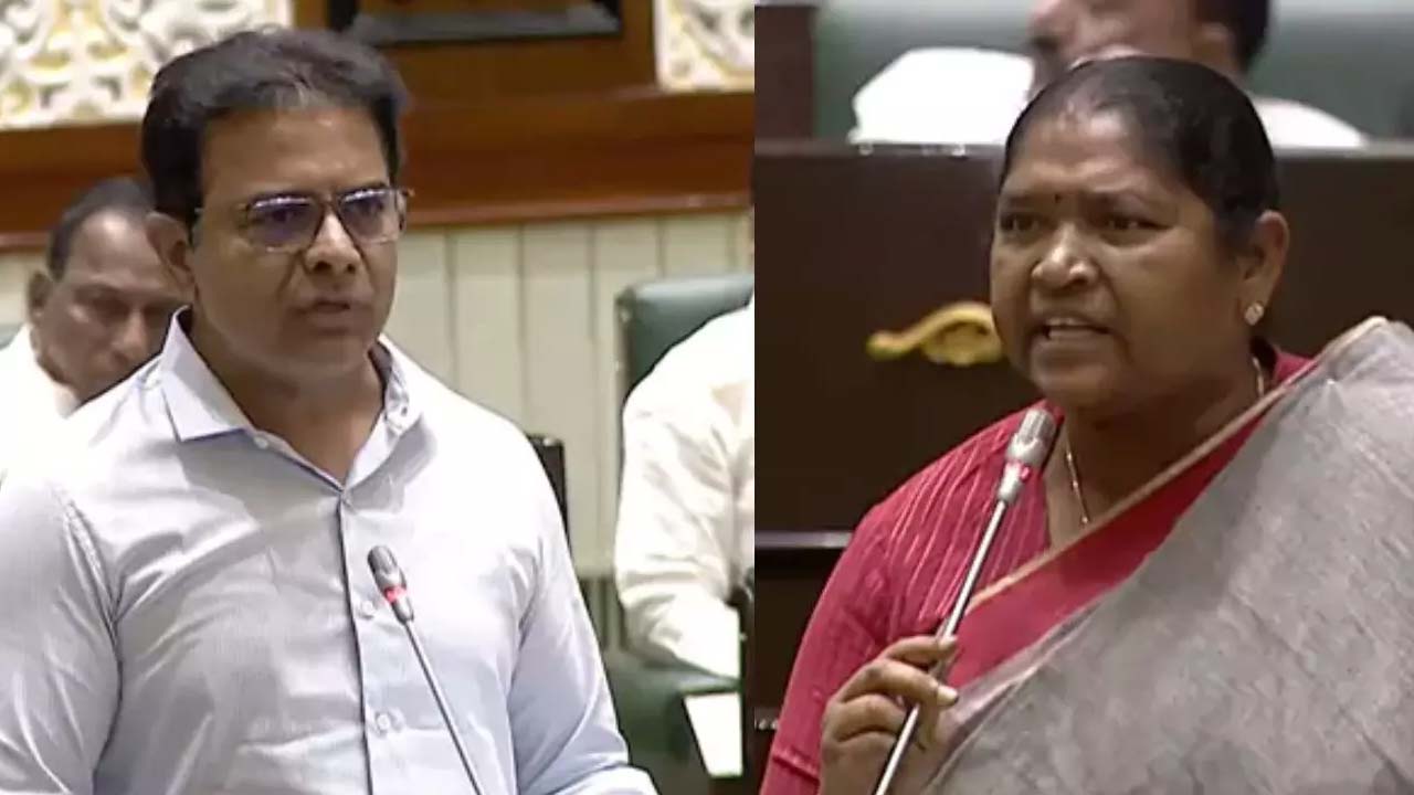 KTR : పక్క ఆధారాలతో కేటీఆర్ కు బిగ్ షాక్ ఇచ్చిన సీతక్క