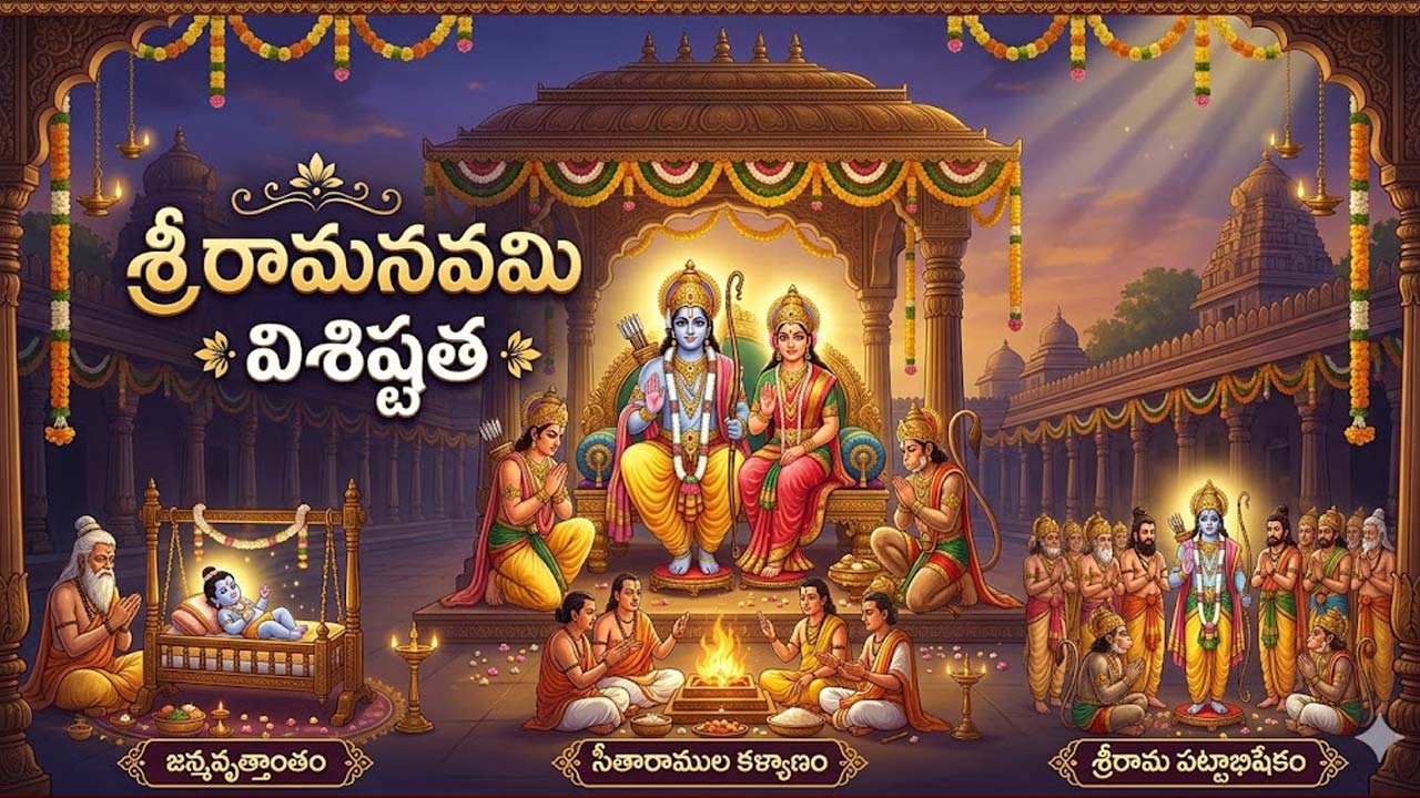 Sri Rama Navami Special : శ్రీరామనవమి విశిష్టత.. ధర్మ సంస్థాపన కోసం ఉద్భవించిన రాముడు!