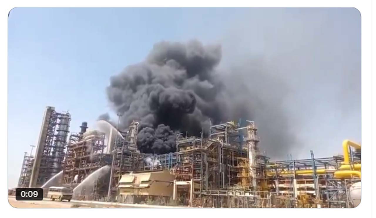 Rajasthan A Fire Broke Ou