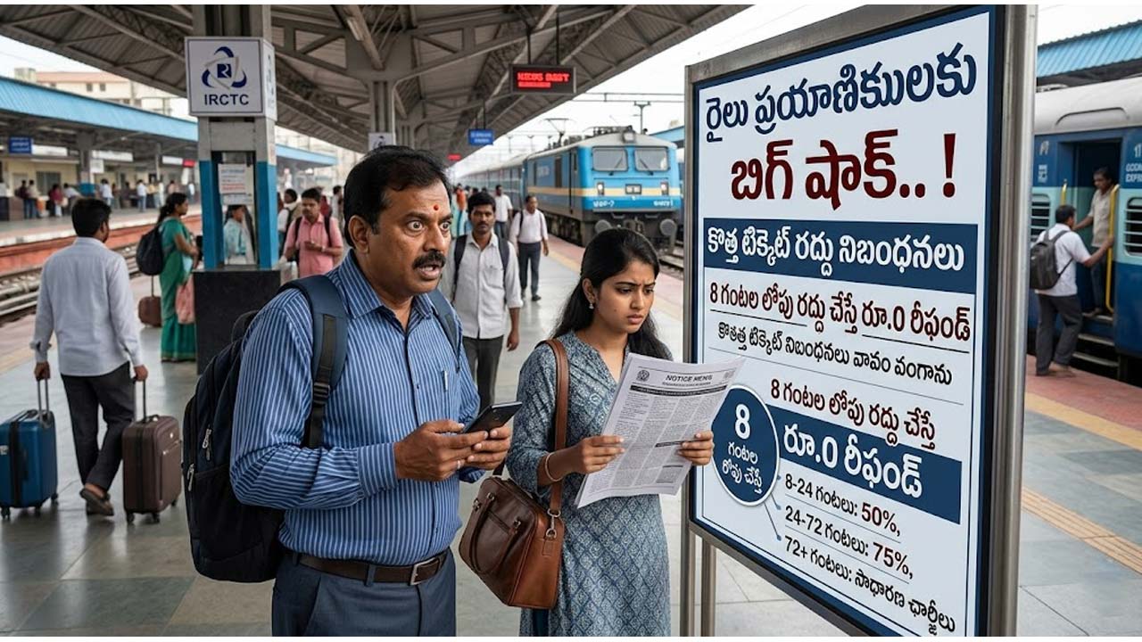 Train Passengers : రైలు ప్రయాణికులకు బిగ్ షాక్.. !