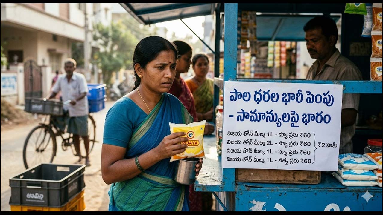 Milk Price Hike : సామాన్య ప్రజలపై పాల భారం..భారీగా పెరిగిన ధరలు