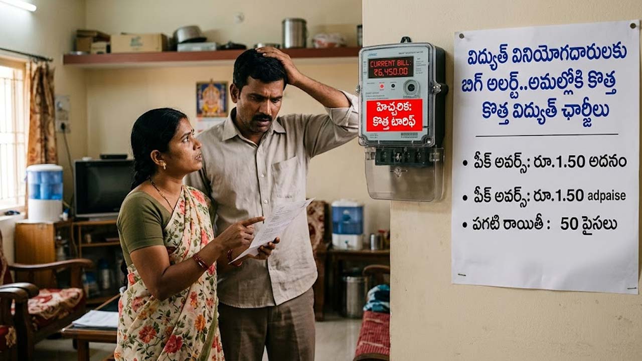 Electricity Charges :  విద్యుత్ వినియోగదారులకు బిగ్ అలర్ట్..అమల్లోకి కొత్త విద్యుత్ ఛార్జీలు