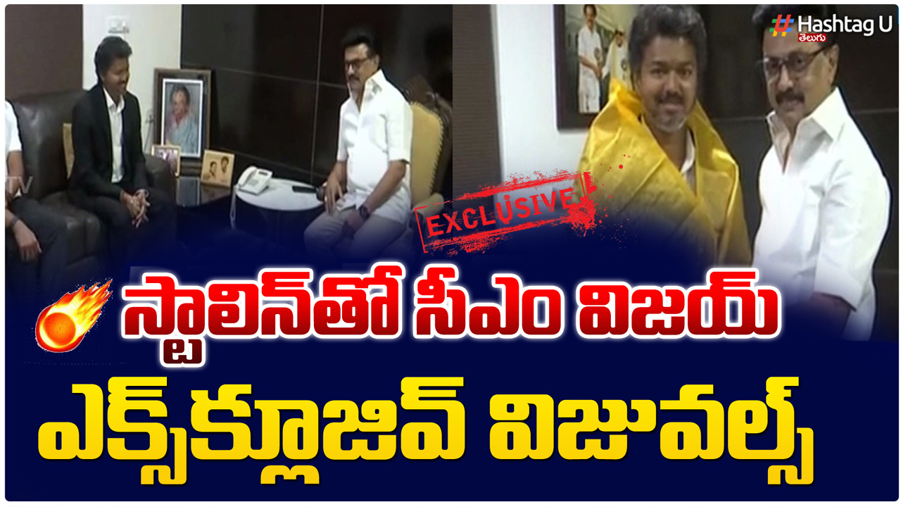 Cm Vijay: స్టాలిన్‌ ఇంటికి CM విజయ్‌!