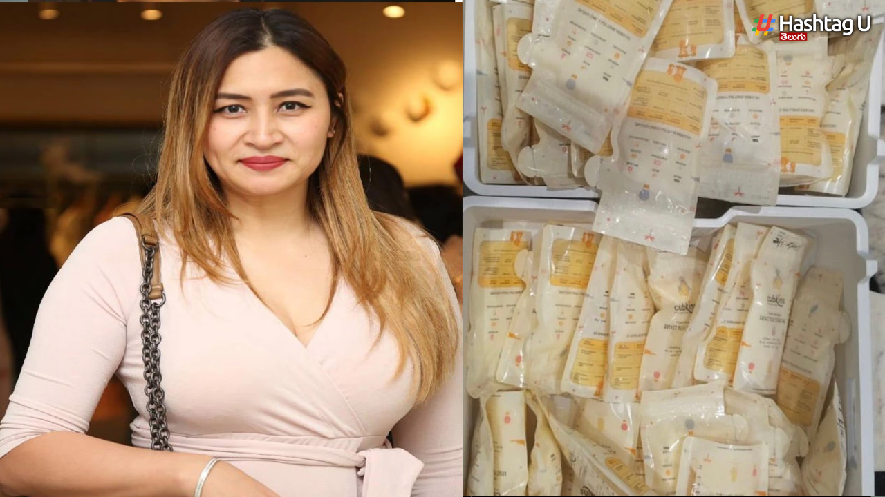 Former Badminton Player Jwala Gutta Donates 60 Liters of Breast Milk