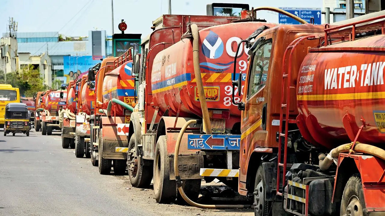 Water Woes in Hyderabad Demand for Water Tankers Rises