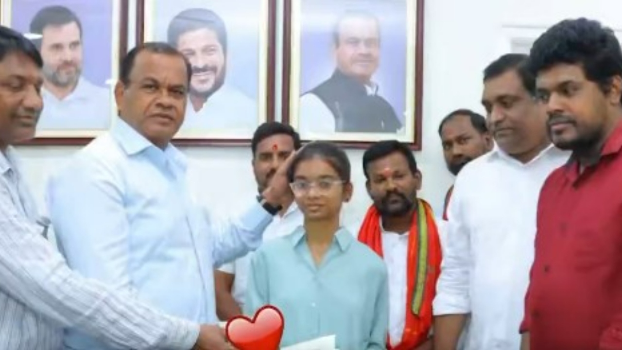 Minister Komatireddy : మానవత్వం చాటుకున్న మంత్రి కోమటిరెడ్డి.. ప్రతిభావంతురాలైన విద్యార్థినికి అండ‌
