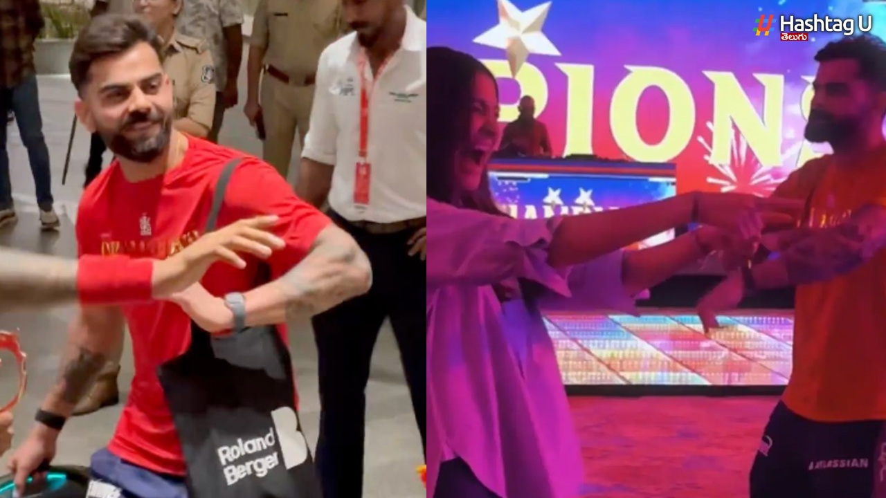 Anushka Sharma Dances Energetically with Kohli