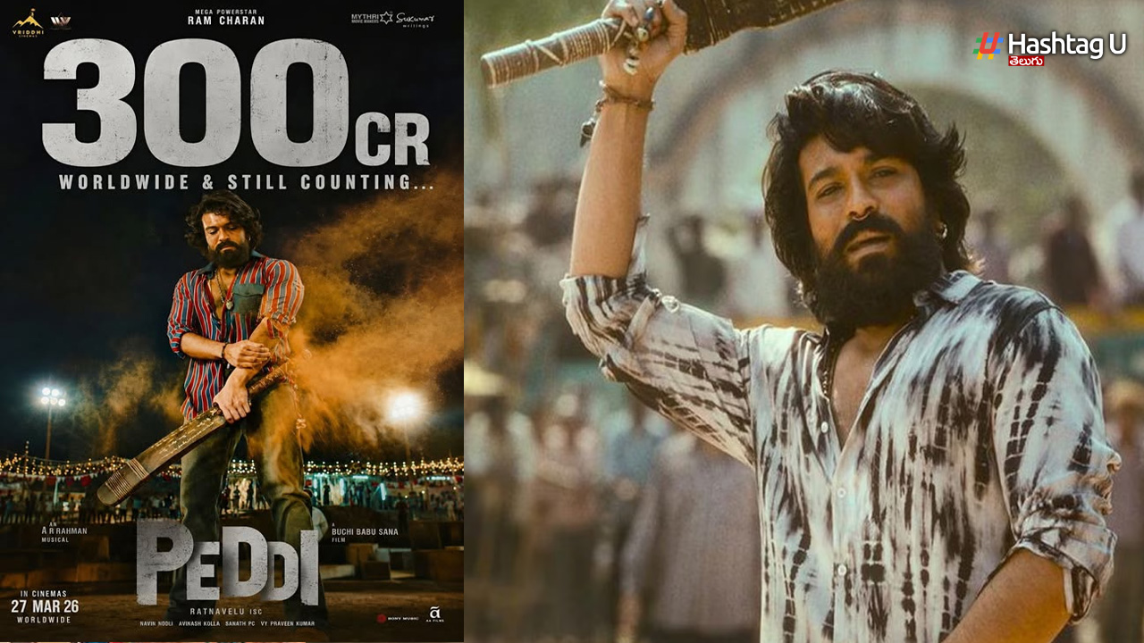 Ram Charan’s ‘Peddi’ enters the ₹300 crore club.
