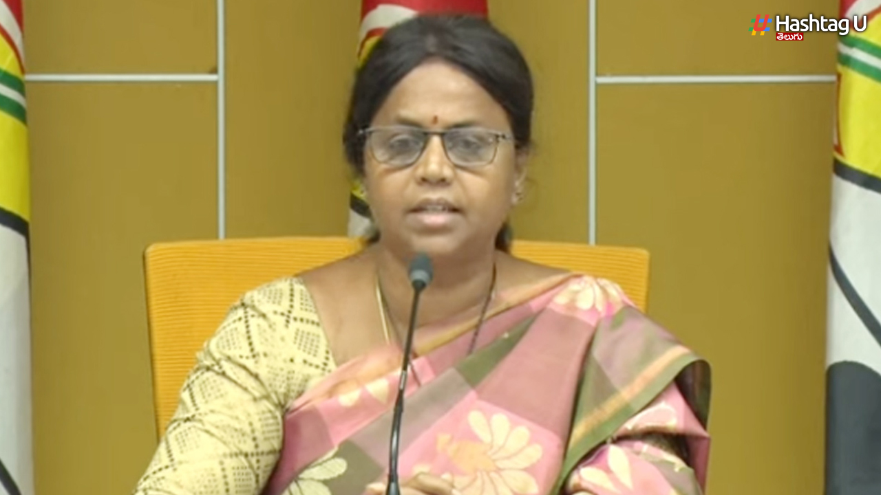 Panchumarthi Anuradha: పింఛన్లు పెంచిన ఘనత చంద్రబాబుదే: ఎమ్మెల్సీ అనురాధ