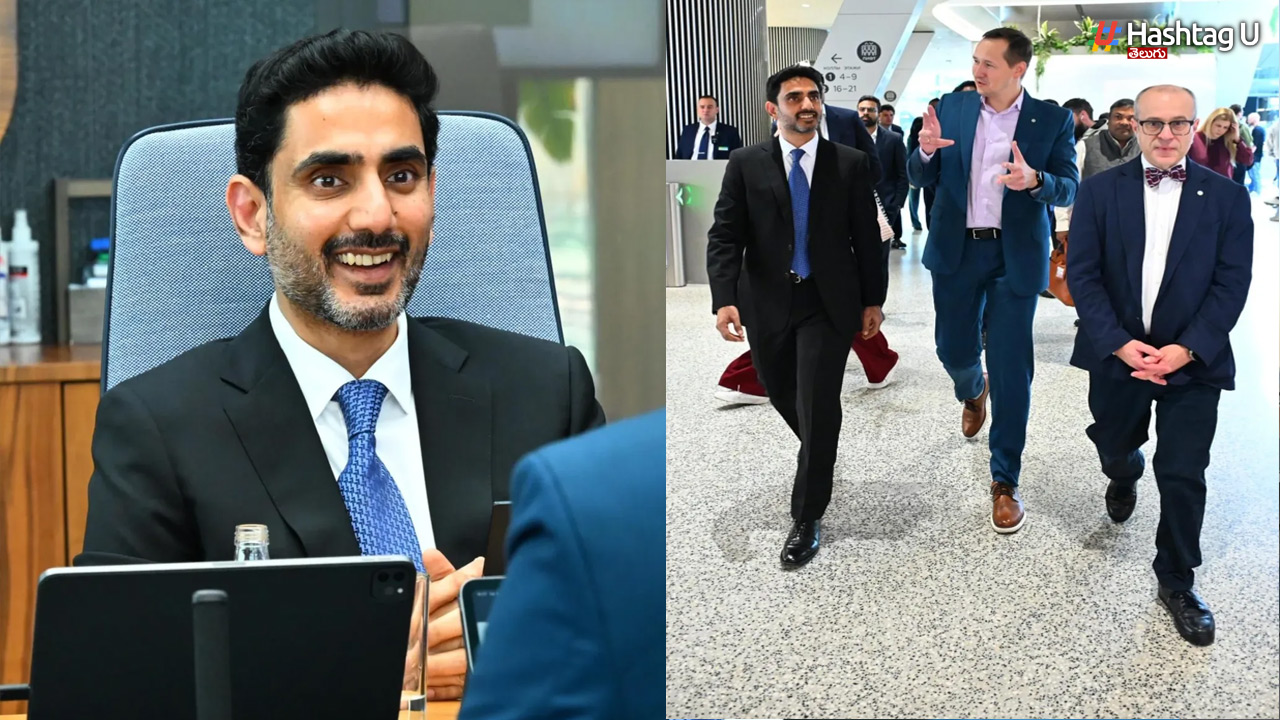 Nara Lokesh: Minister Nara Lokesh on a Visit to Russia to Attract Investments to AP