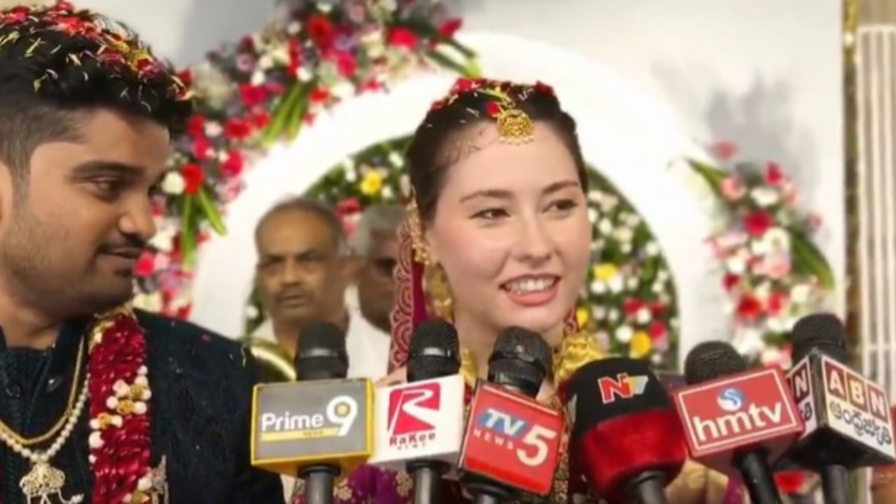 Wedding : జర్మనీలో మొదలైన ప్రేమ.. పల్నాడులో పెళ్లి పీటలు