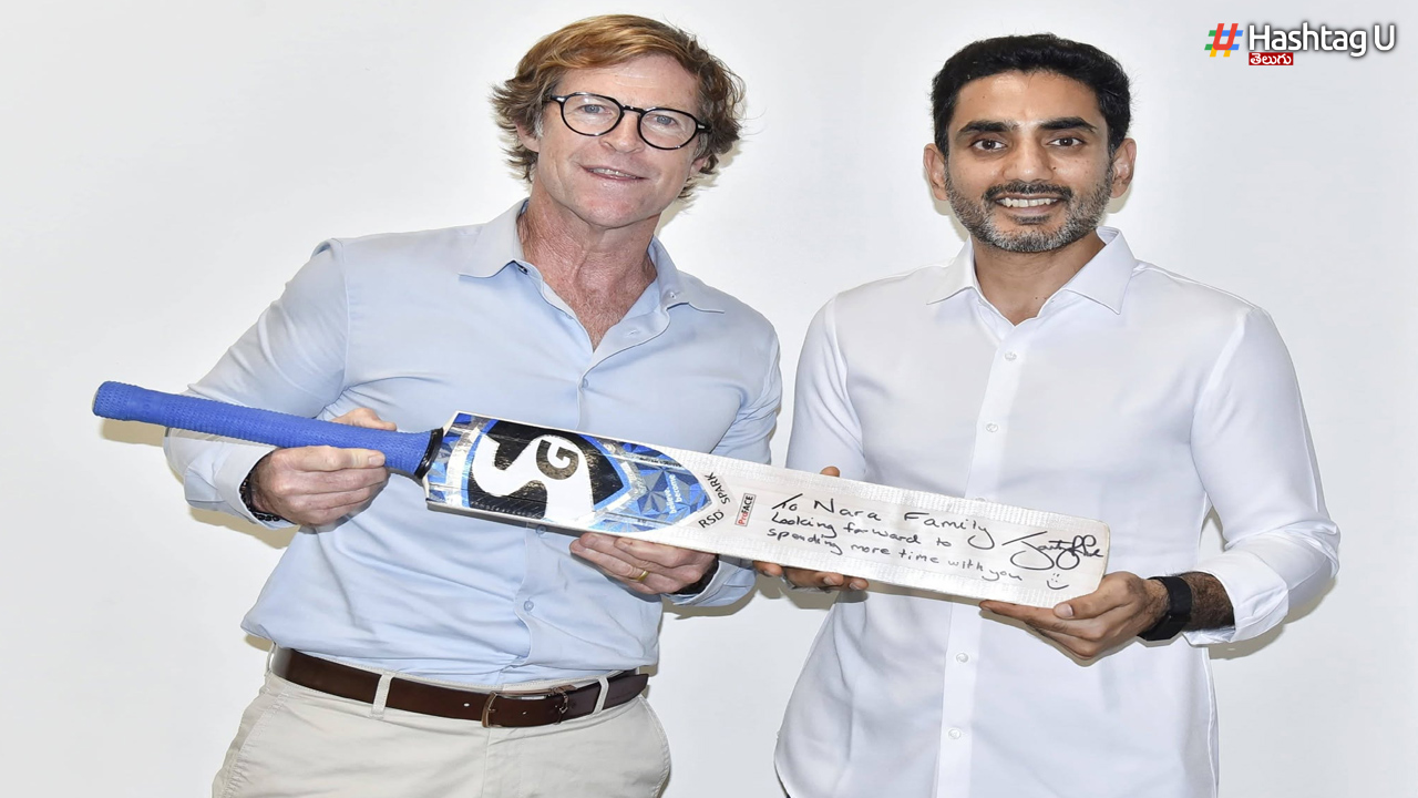 Jonty Rhodes: మంత్రి నారా లోకేశ్‌ను కలిసిన దక్షిణాఫ్రికా స్టార్‌ క్రికెటర్‌ జాంటీ రోడ్స్‌